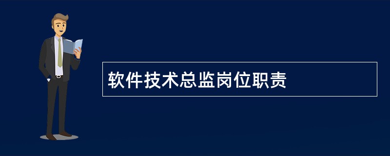 软件技术总监岗位职责