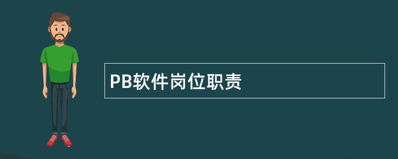 PB软件岗位职责