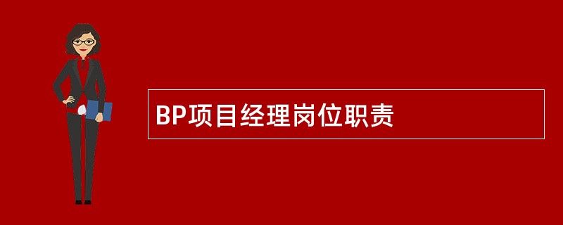 BP项目经理岗位职责