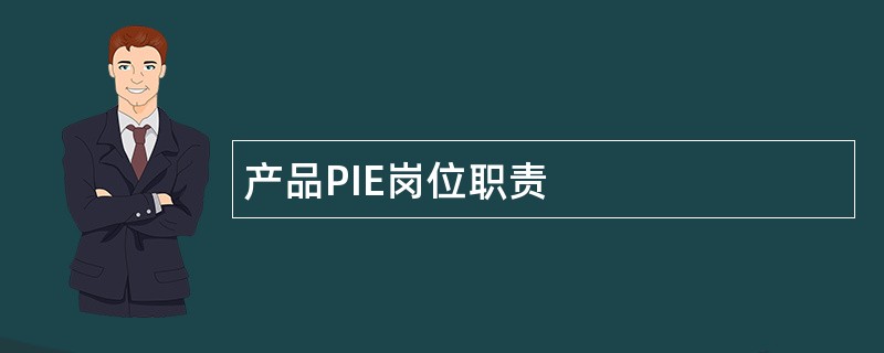 产品PIE岗位职责