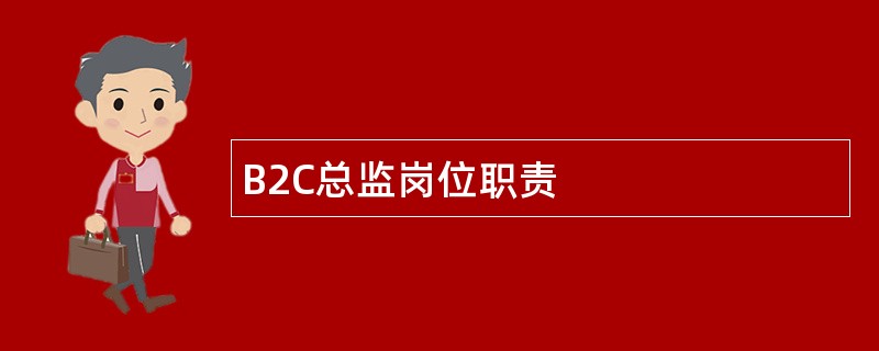 B2C总监岗位职责