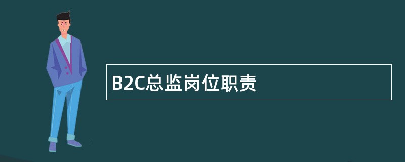 B2C总监岗位职责