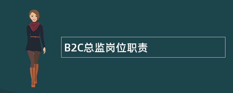 B2C总监岗位职责