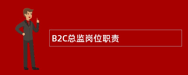 B2C总监岗位职责