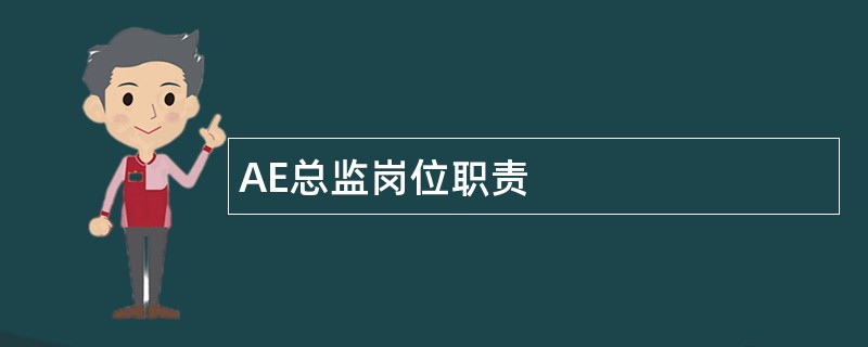 AE总监岗位职责