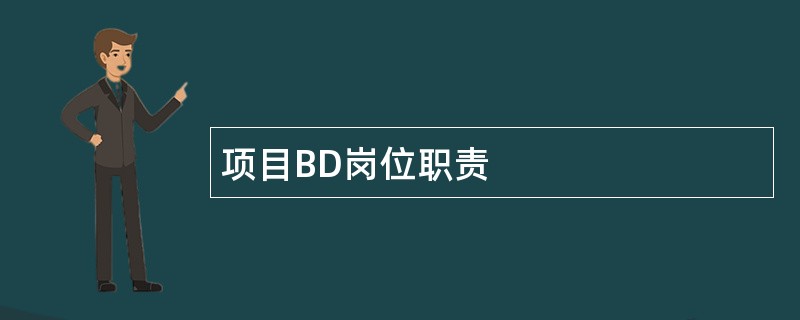 项目BD岗位职责