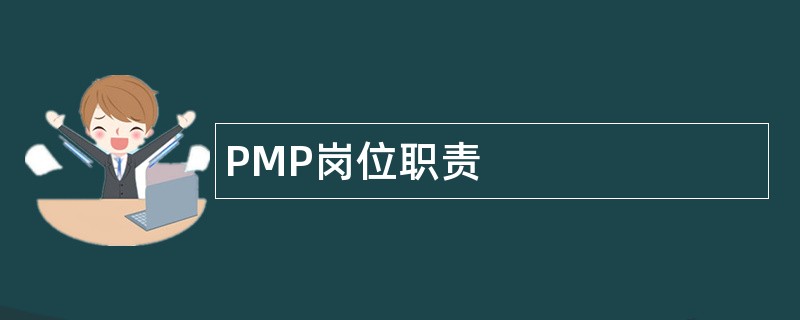 PMP岗位职责