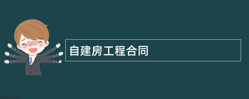 自建房工程合同