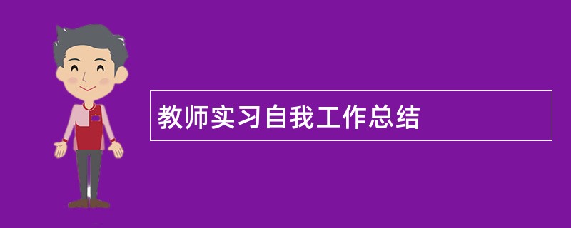 教师实习自我工作总结