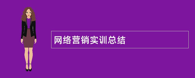 网络营销实训总结