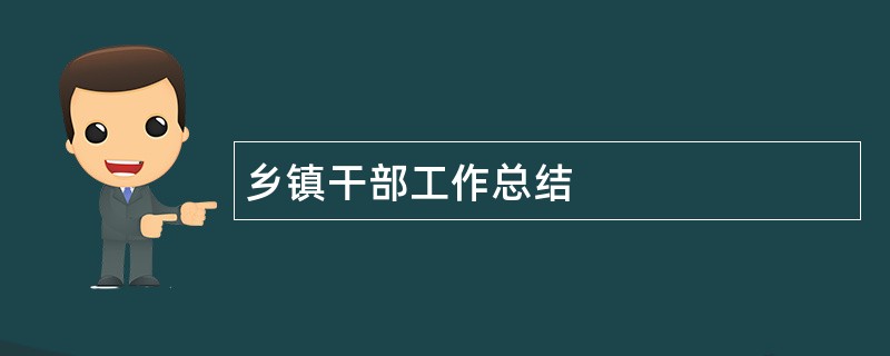 乡镇干部工作总结