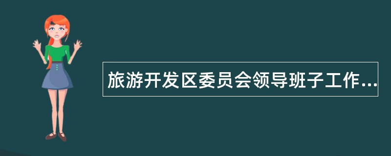 旅游开发区委员会领导班子工作总结