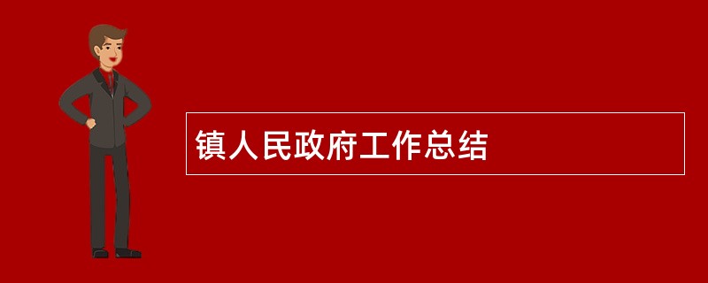 镇人民政府工作总结