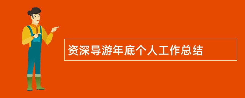 资深导游年底个人工作总结