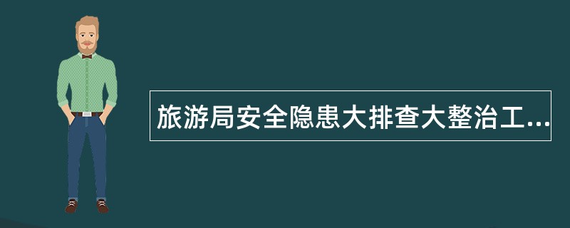 旅游局安全隐患大排查大整治工作总结