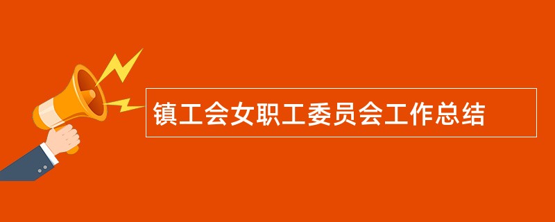 镇工会女职工委员会工作总结