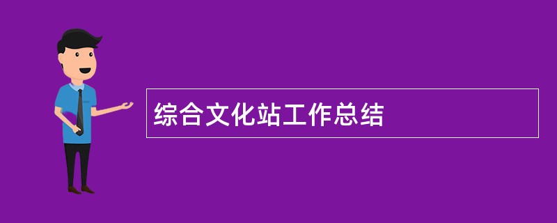 综合文化站工作总结