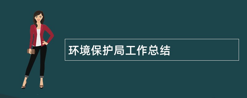 环境保护局工作总结