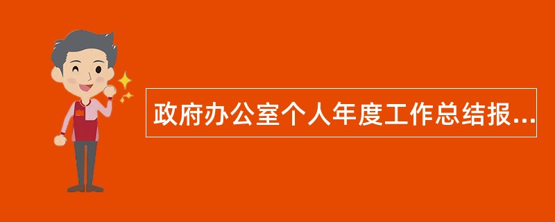 政府办公室个人年度工作总结报告