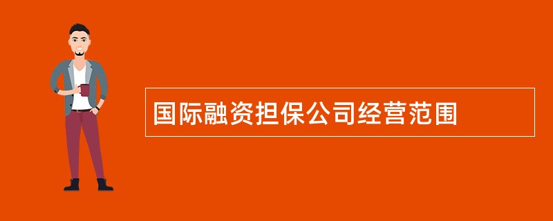 国际融资担保公司经营范围