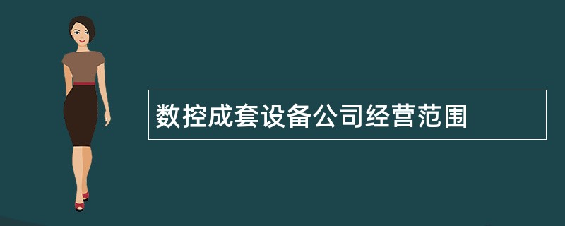 数控成套设备公司经营范围