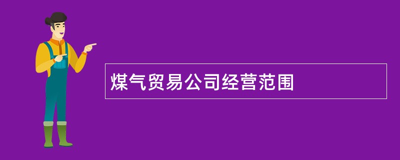 煤气贸易公司经营范围