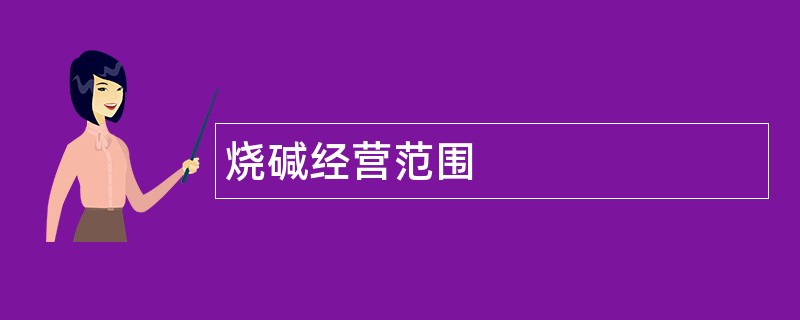 烧碱公司经营范围