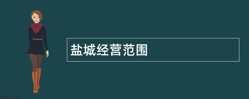 盐城公司经营范围