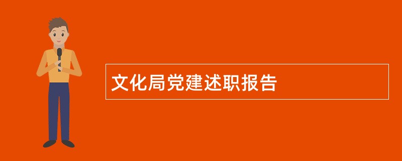 文化局党建述职报告