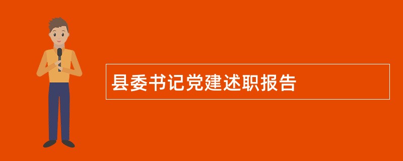 县委书记党建述职报告