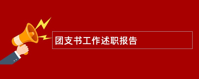 团支书工作述职报告