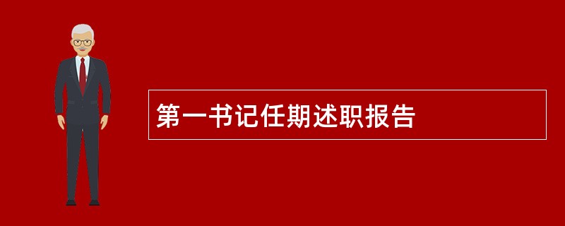 第一书记任期述职报告