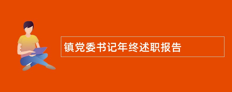 镇党委书记年终述职报告